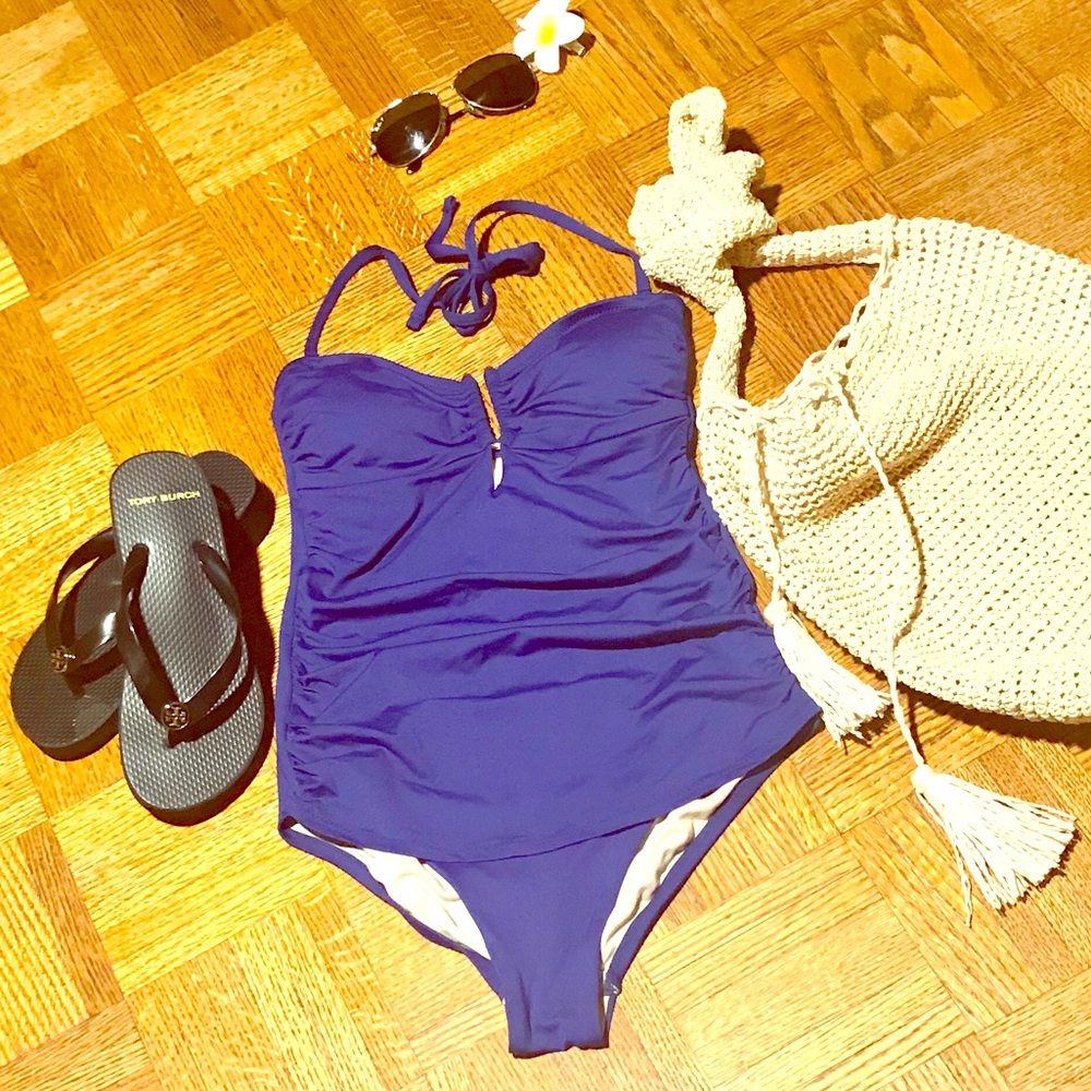 Navy swimsuit NWOT